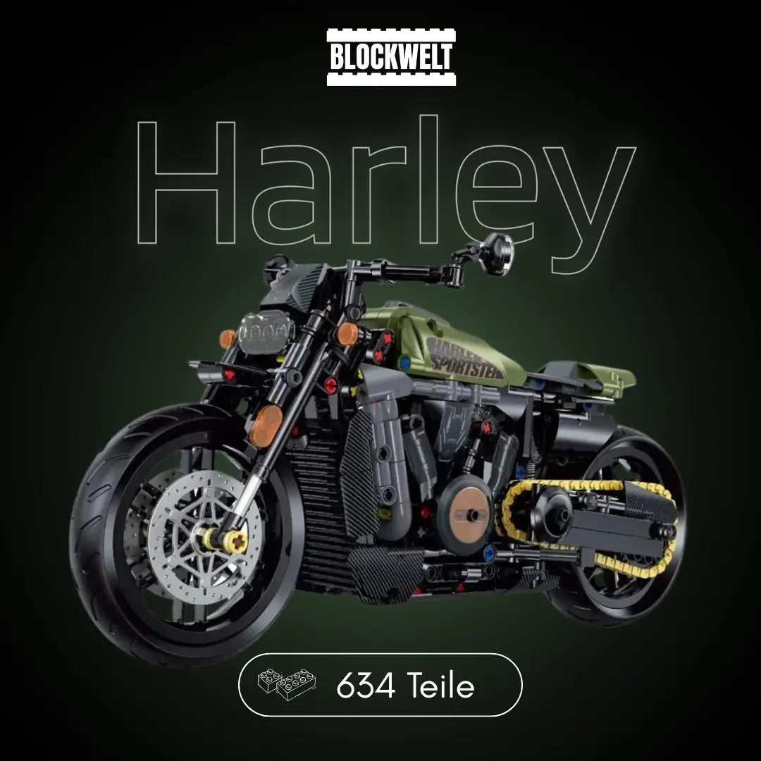Ultimative Motorrad-Kollektion – Harley Davidson Black Rod | Harley Davidson Sportster | Harley Davidson Classic
